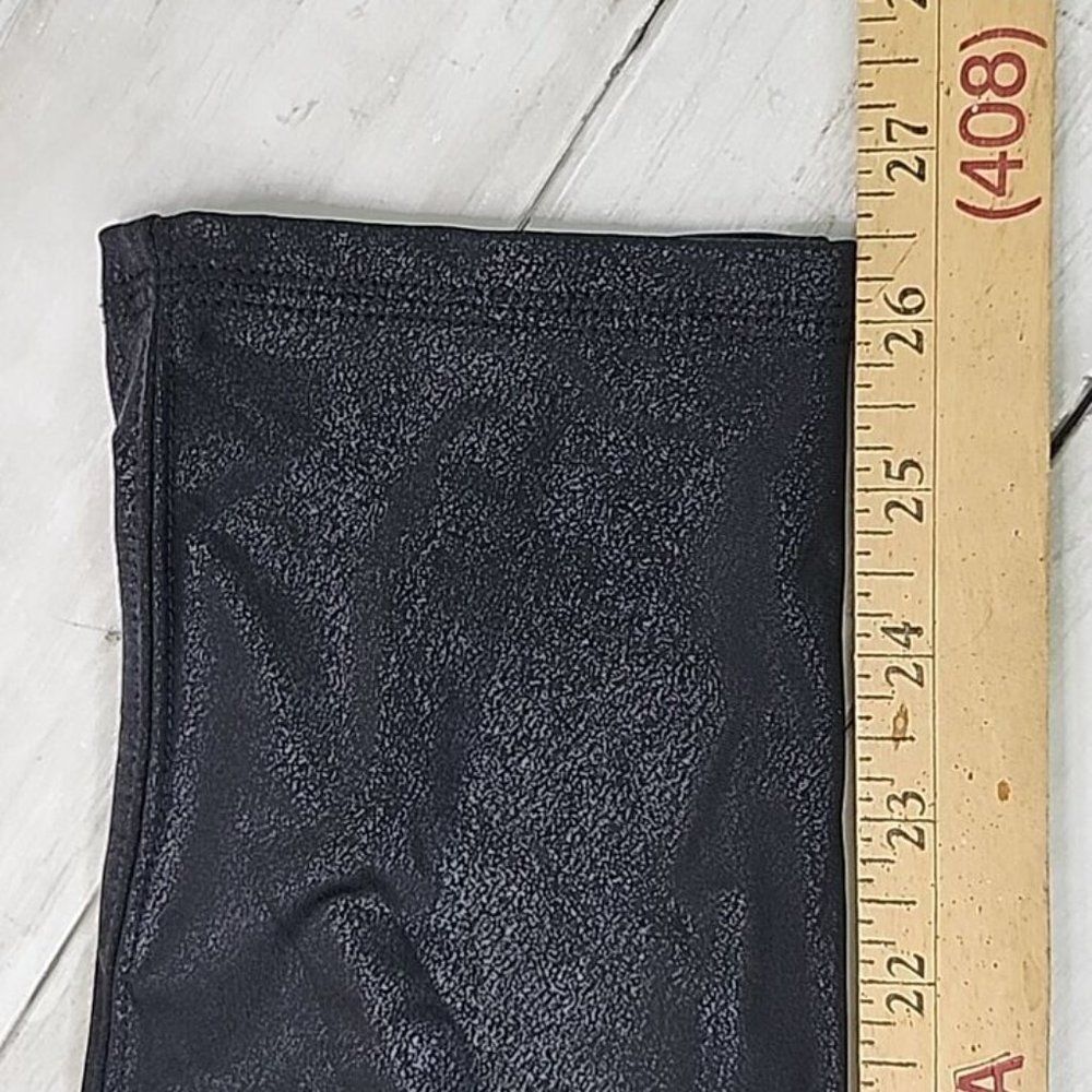 Seven7 Leggings Womens Extra Large Black Faux Leather Fitted - Picture 9 of 9